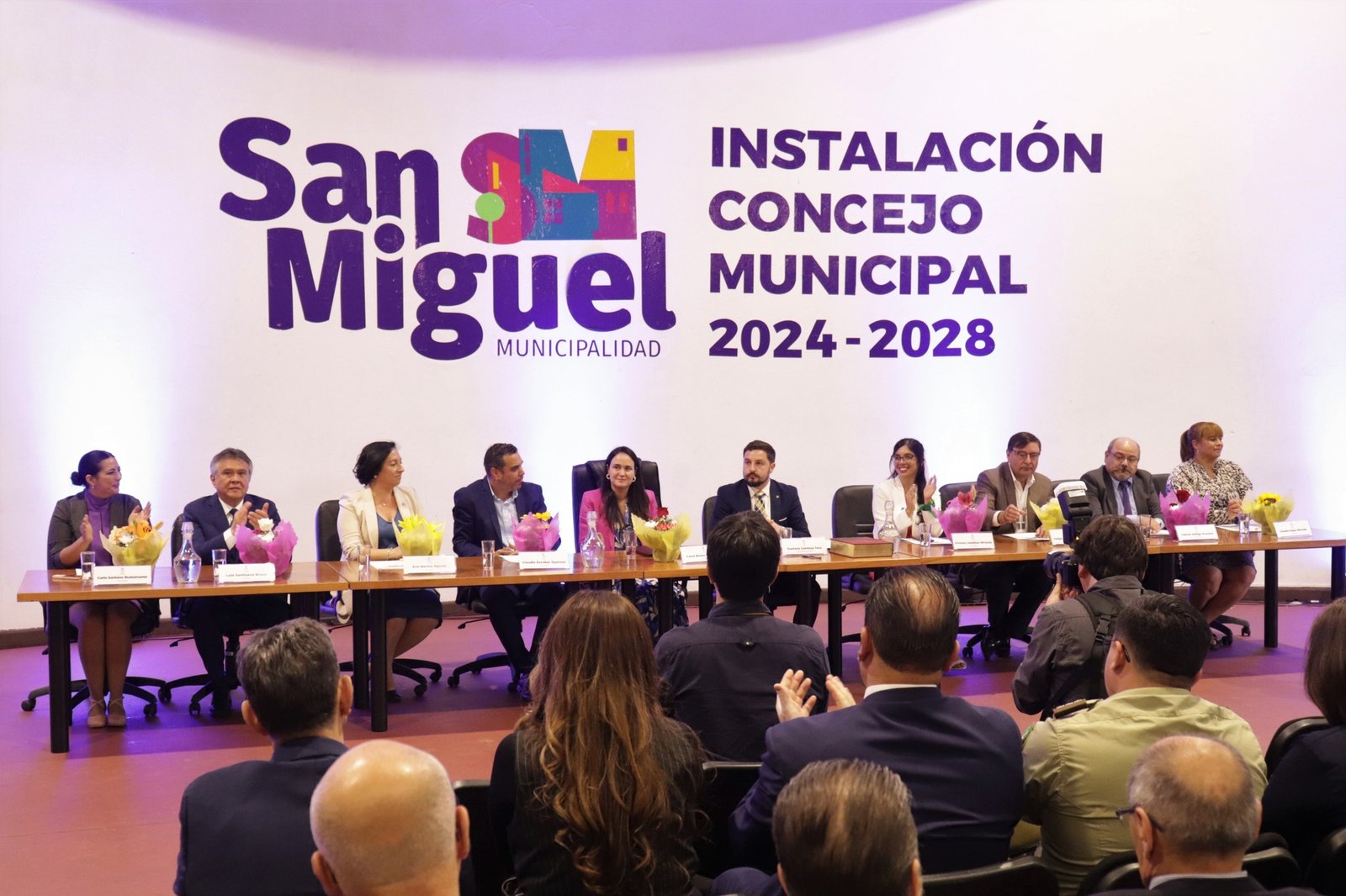 San Miguel inaugura nuevo período municipal con la instalación del Concejo 2024-2028