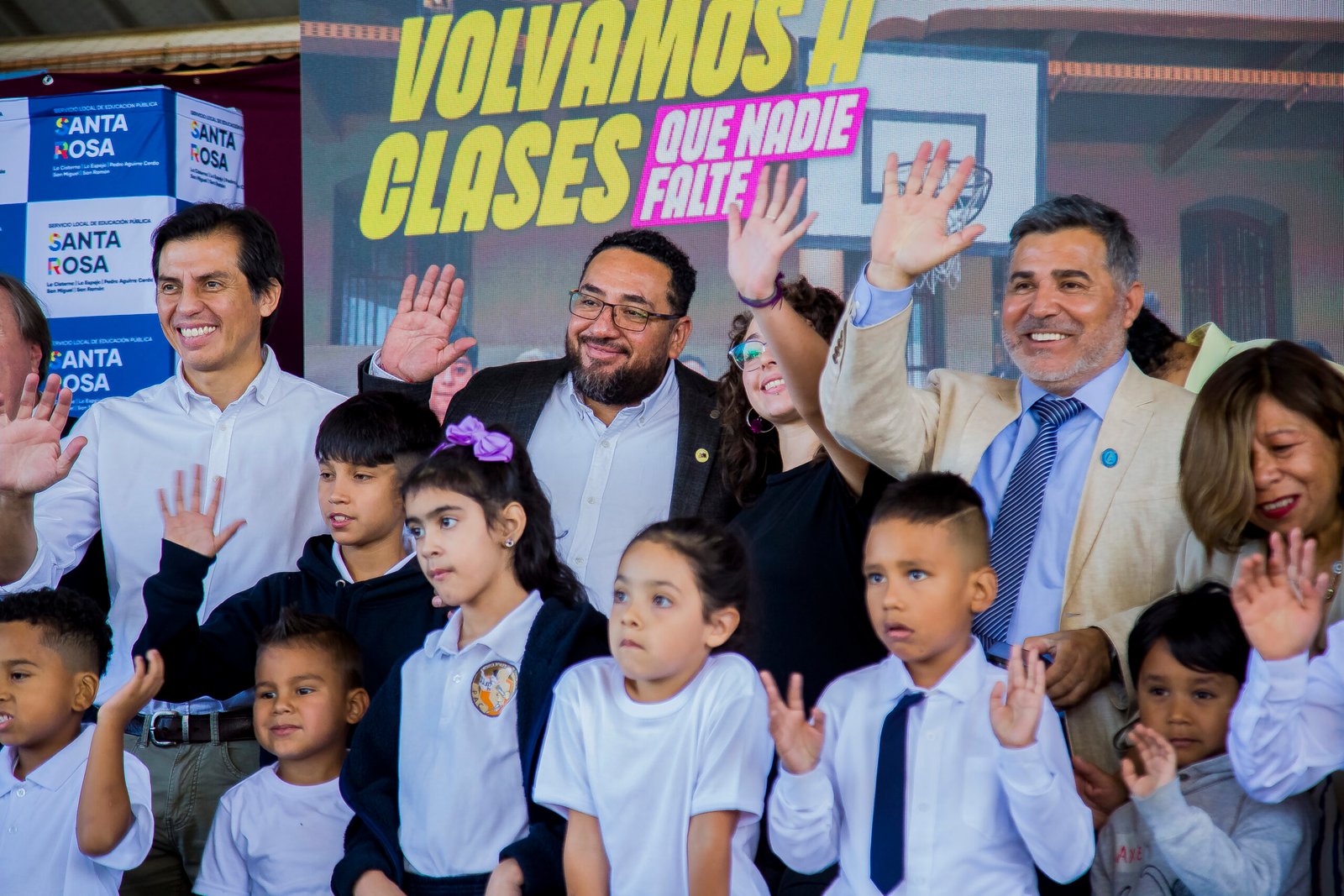 INICIO DE AÑO ESCOLAR ESPECIAL EN NUESTRA ZONA SUR CON LA NUEVA INSTITUCIONALIDAD DEL SLEP SANTA ROSA