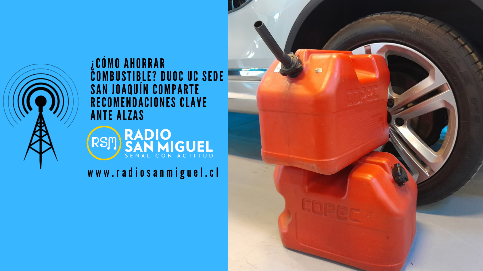 ¿Cómo ahorrar combustible? Duoc UC sede San Joaquín comparte recomendaciones clave ante alzas