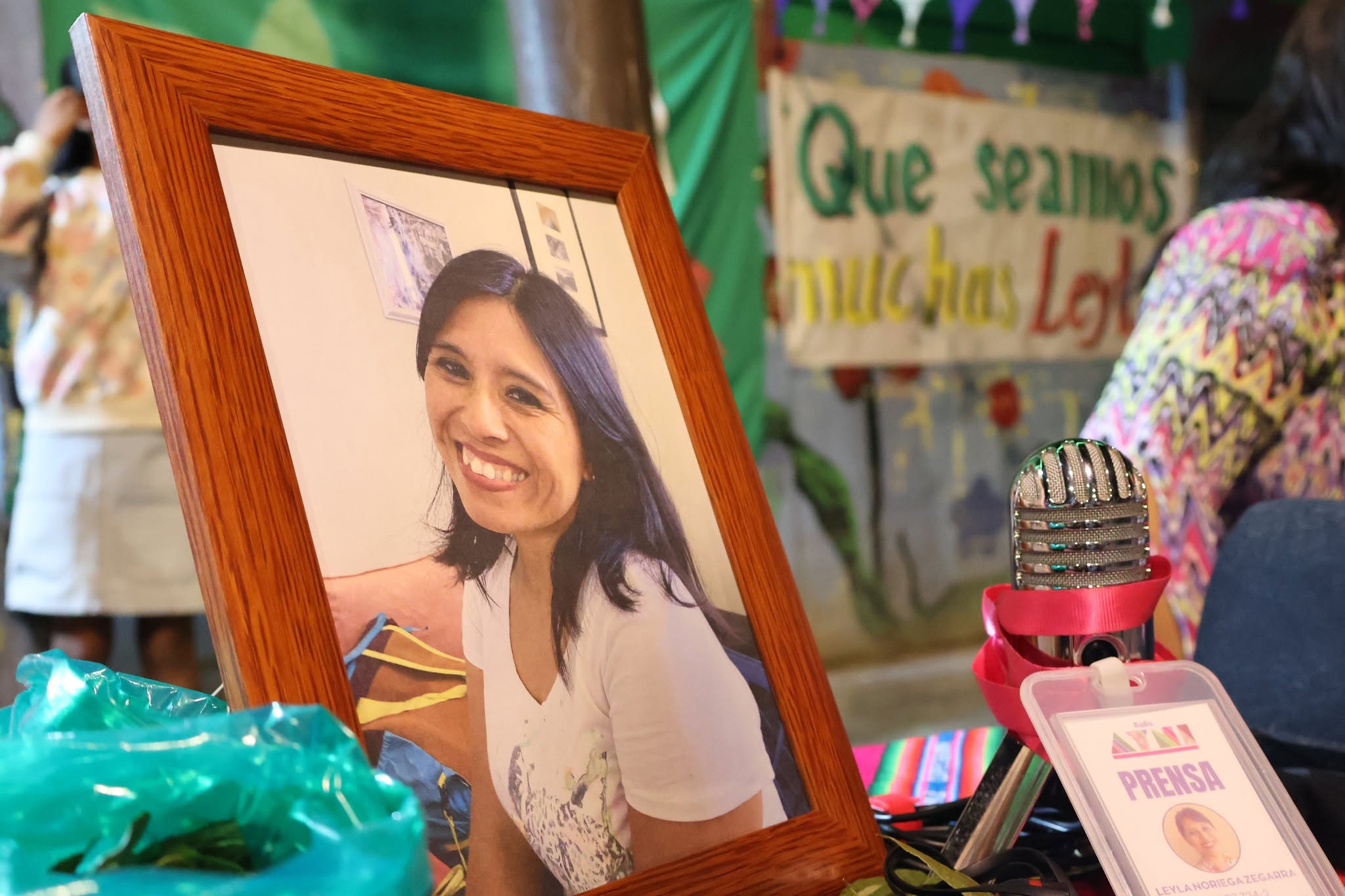 Con orgullo y emoción: Colegio de Periodistas de Chile rinde homenaje póstumo a la comunicadora aymara Leyla Noriega Zegarra.